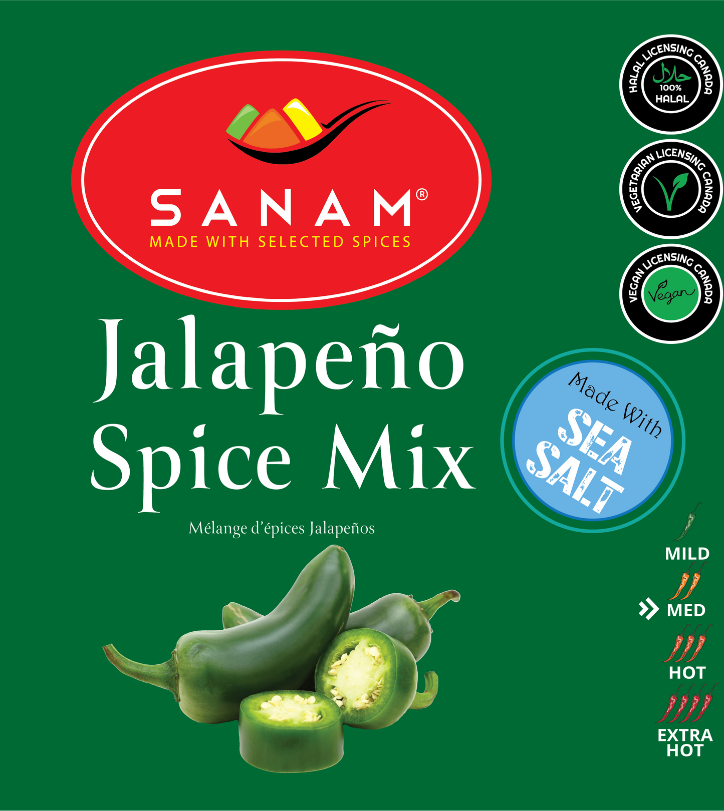 Sanam Jalapeño Spice Mix
