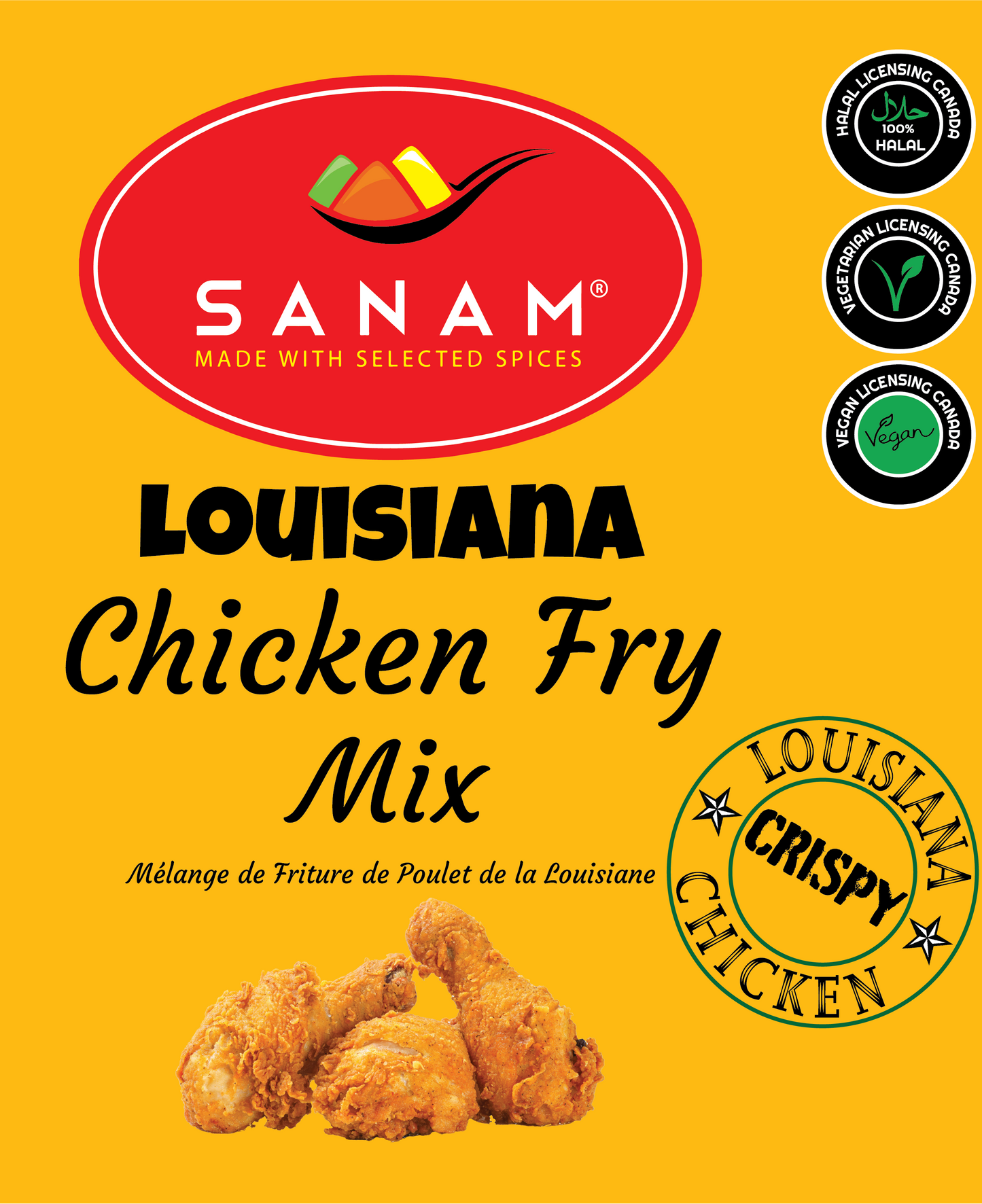 Sanam Louisiana Chicken Fry Mix