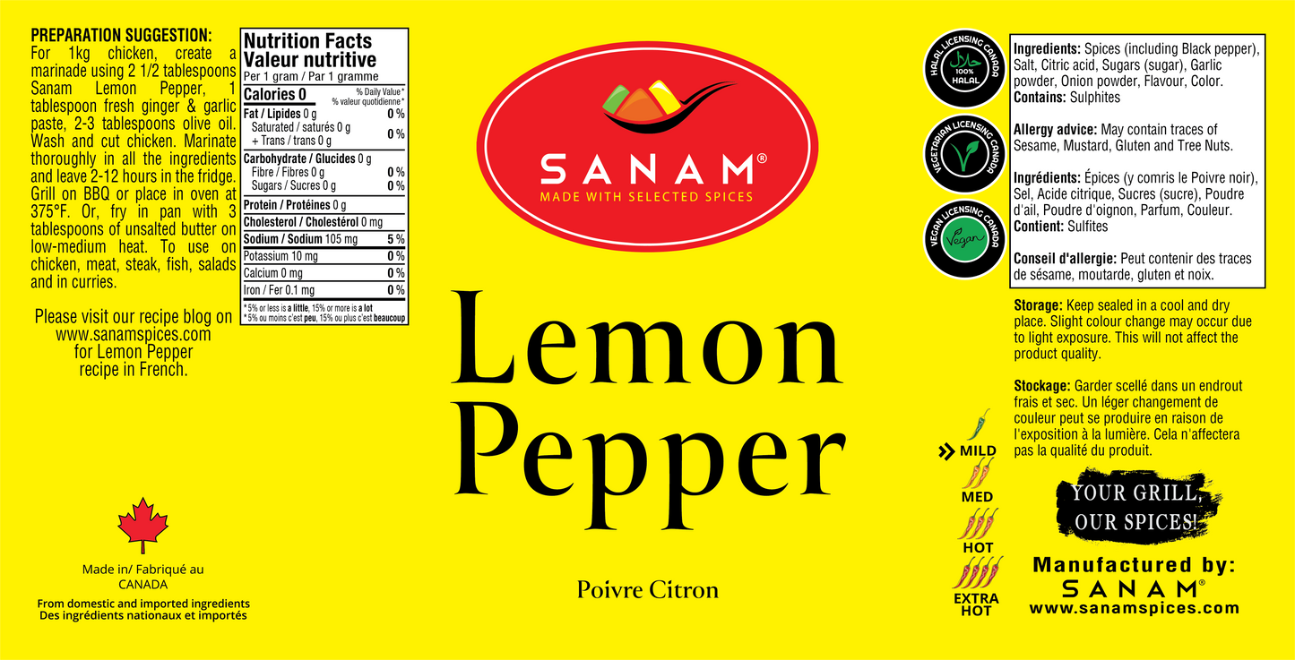Sanam Lemon Pepper