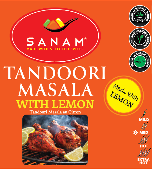 Tandoori Masala with Lemon