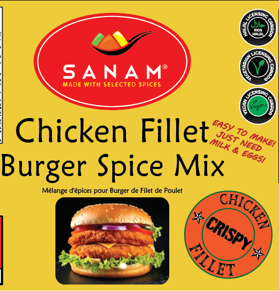Chicken Fillet Burger Spice Mix
