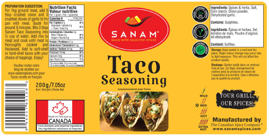 Taco Seasoning