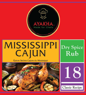 AYAKHA Mississippi Cajun Dry Spice Rub