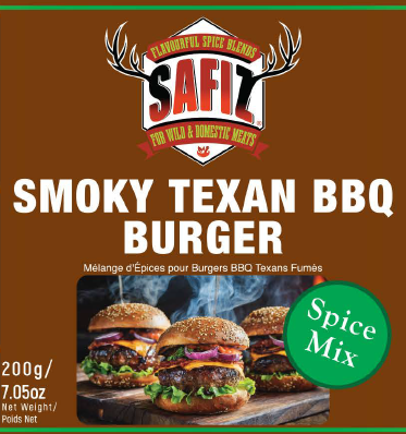 SAFIZ Smoky Texan BBQ Burger Spice Mix