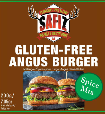SAFIZ Gluten-Free Angus Burger Spice Mix