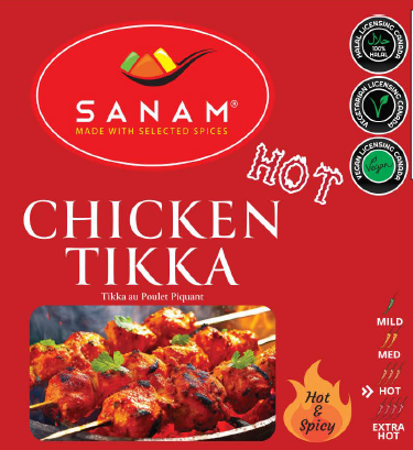 Sanam's Chicken Tikka Hot