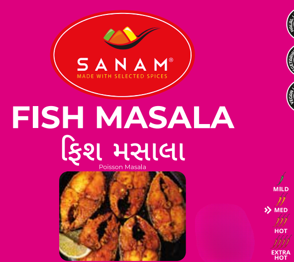 Sanam Fish Masala (Gujarati Style)