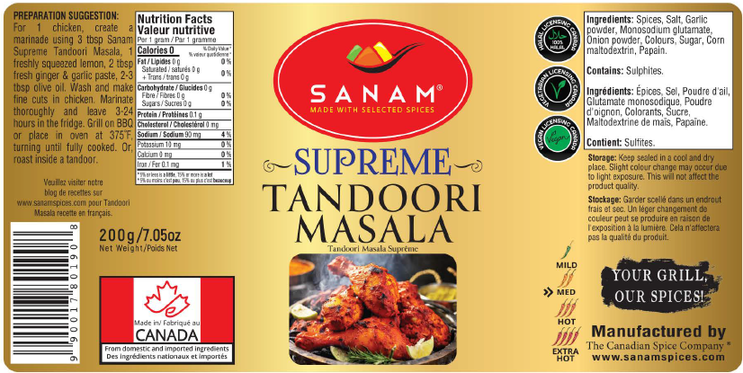 Supreme Tandoori Masala