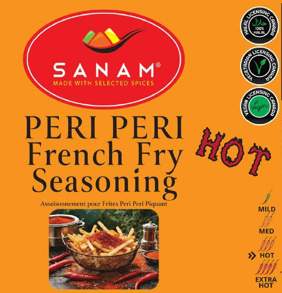 Sanam's Peri Peri French Fry Hot Seasoning