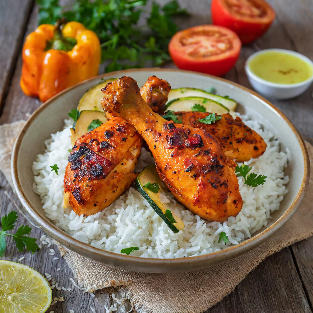 Sanam Peri Peri Chicken and Rice