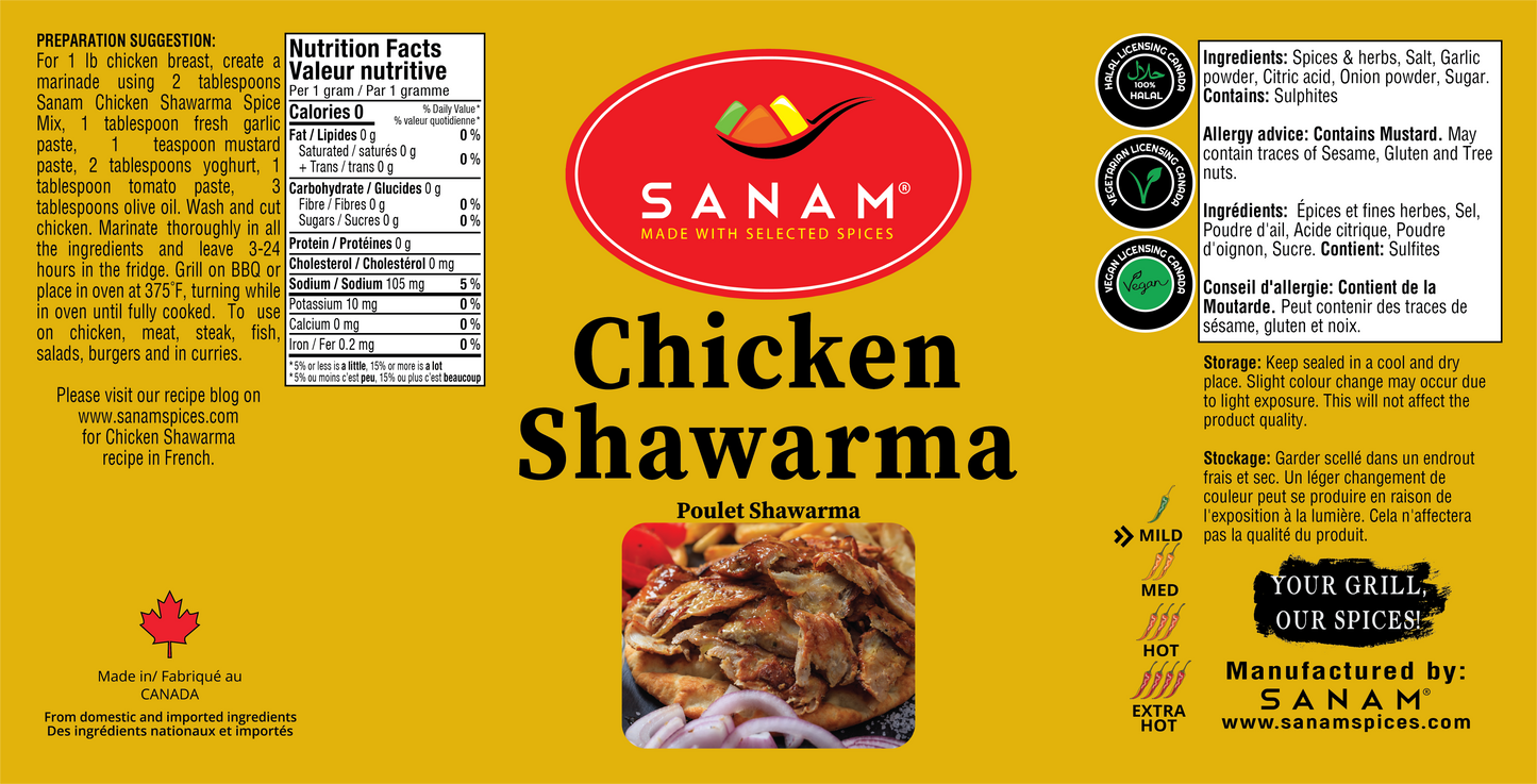 Sanam Chicken Shawarma