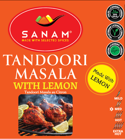 Tandoori Masala with Lemon