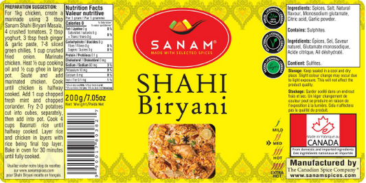 Shahi Biryani