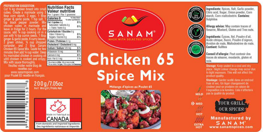 Sanam Chicken 65