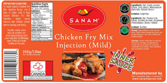 Sanam Chicken Fry Mix Injection (Mild)