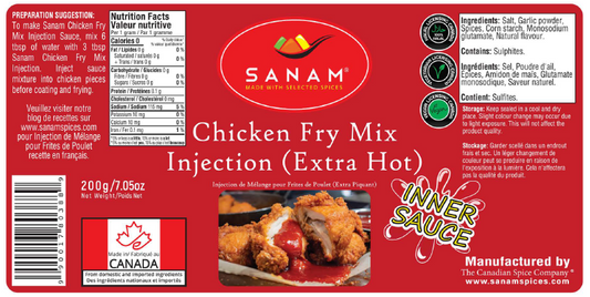 Sanam Chicken Fry Mix Injection (Extra Hot)