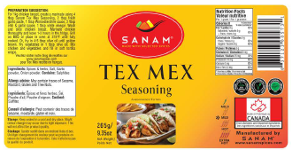 Sanam Tex Mex Seasoning