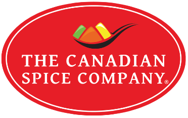 Logo of The Canadian Spice Company on a white background